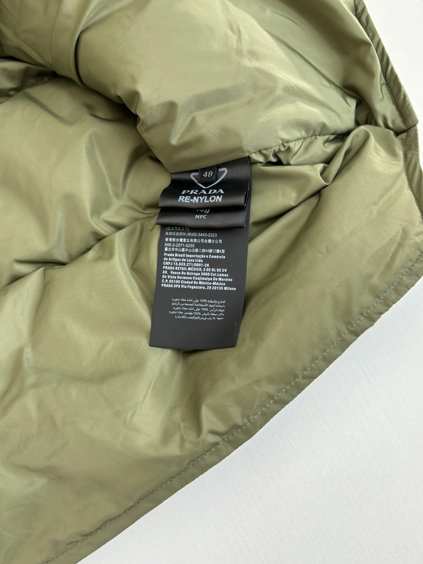wg.luxury-- Pr141 Down jacket nylon 2colour item:E-F363I0622-2